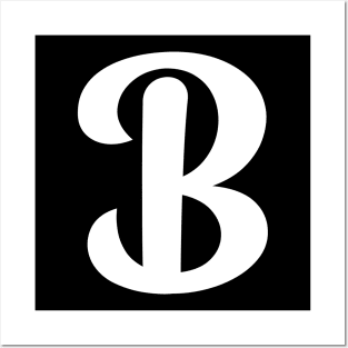 Letter B Posters and Art